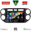 LENOVO LVE 8760BL_CPAA (9inc) MULTIMEDIA TABLET for VW TIGUAN mod. 2011-2016 (BLACK)