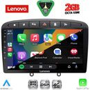 LENOVO LVF 5513BL_CPA (9inc) MULTIMEDIA TABLET for PEUGEOT 308 mod.2007-2012 - RCZ mod. 2009-2015 (BLACK)