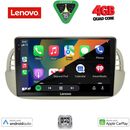 LENOVO LVE 8130BG_CPAA (9inc) MULTIMEDIA TABLET for FIAT 500 mod. 2007-2015  (BEIGE)