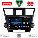 LENOVO LVE 8719_CPAA (9inc) MULTIMEDIA TABLET for TOYOTA HIGHLANDER mod. 2008-2015