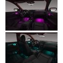 DIQ AMBIENT NISSAN XTRAIL II (PB) (Digital iQ Ambient Light for NISSAN XTRAIL mod. 2014-2021 with 18 Lights) PIANO BLACK