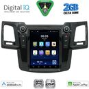 DIGITAL IQ BXF 5965_CPAA TESLA STYLE for TOYOTA HILUX mod. 2005-2015
