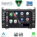DIGITAL IQ BLF 368_CPA (8" DECK) MULTIMEDIA OEM for MERCEDES A – B – SPRINTER – VITO – VIANO mod. 2007-2019