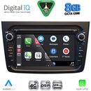 DIGITAL IQ BLM 757BL_CPA (7" DECK) MULTIMEDIA OEM for ALFA ROMEO MITO mod. 2008-2018 (BLACK)