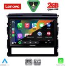 LENOVO LVD 2725_CPA (9inc) MULTIMEDIA TABLET for TOYOTA LANDCRUISER mod. 2016-2019