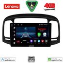 LENOVO LVE 8249BL_CPAA (9inc) MULTIMEDIA TABLET for HYUNDAI ACCENT mod. 2005-2012 (BLACK)