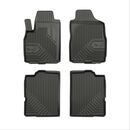 Πατάκια Αυτοκινήτου No77 Σκαφάκια για Fiat Panda 2003-2012 4τμχ Frogum