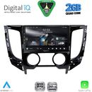 DIGITAL IQ RSD 1437_CPA A/C (9inc) MULTIMEDIA TABLET for MITSUBISHI L200 mod. 2015-2019 with A/C