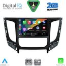 DIGITAL IQ RSD 1437_CPA CLIMA (9inc) MULTIMEDIA TABLET for MITSUBISHI L200 mod. 2015-2019 with CLIMA