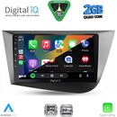 DIGITAL IQ RSD 1574_CPA (9inc) MULTIMEDIA TABLET for SEAT LEON mod. 2005-2012