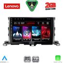 LENOVO LVD 2700_CPA (10inc) MULTIMEDIA TABLET for TOYOTA HIGHLANDER mod. 2014-2019