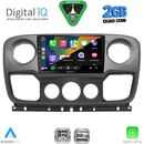 DIGITAL IQ RSD 1463_CPA (10inc) MULTIMEDIA TABLET for NISSAN NV400 - OPEL MOVANO - RENAULT MASTER mod. 2010-2020