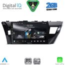 DIGITAL IQ RSD 1714SM_CPA (10inc) MULTIMEDIA TABLET for TOYOTA COROLLA mod. 2013-2016
