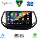 DIGITAL IQ RSD 1278_CPA (10inc) MULTIMEDIA TABLET for JEEP COMPASS mod. 2016-2021