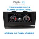 DIGITAL IQ CCP 746_CP (6.9") (PQ) CLIMATE CONTROL PANEL for VW GOLF 6 mod. 2008-2013