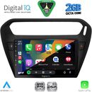 DIGITAL IQ RSF 4511BL_CPA (9inc) MULTIMEDIA TABLET for CITROEN ELYSEE – PEUGEOT 301 mod. 2013-2026 (BLACK)