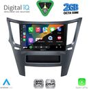 DIGITAL IQ RSF 4667_CPA (9inc) MULTIMEDIA TABLET for SUBARU LEGACY - OUTBACK mod. 2009-2014