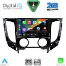 DIGITAL IQ RSF 4437_CPA A/C (9inc) MULTIMEDIA TABLET for MITSUBISHI L200 mod. 2015-2019 with A/C