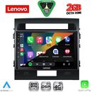 LENOVO LVF 5724_CPA (10inc) MULTIMEDIA TABLET for TOYOTA LAND CRUISER mod. 2008-2015