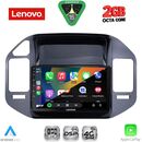 LENOVO LVF 5444_CPA (9inc) MULTIMEDIA TABLET for MITSUBISHI PAJERO mod. 1999-2006