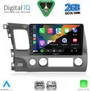 DIGITAL IQ RSF 4188_CPA (10inc) MULTIMEDIA TABLET for HONDA CIVIC 4D mod. 2006-2012