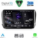 DIGITAL IQ RSF 4508_CPA (10inc) MULTIMEDIA TABLET for PEUGEOT 208-2008 mod. 2012-2021