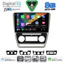 DIGITAL IQ BXK 20595SL_CPAA (10inc) MULTIMEDIA TABLET for SKODA OCTAVIA 5 mod. 2005-2012 (SILVER)