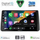 DIGITAL IQ BXC 3149_CPAA DASH (9inc) MULTIMEDIA TABLET for FIAT TIPO mod. 2018-2023