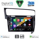 DIGITAL IQ BXC 3747BL_CPAA (10inc) MULTIMEDIA TABLET for VW GOLF 7 mod. 2013-2020