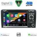 DIGITAL IQ BXF 649_CPAA (7" DVD) MULTIMEDIA SYSTEM for AUDI A3 mod. 2003-2012