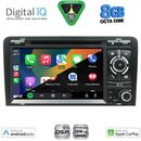 DIGITAL IQ BXF 749_CPAA (7'' DVD) MULTIMEDIA SYSTEM for AUDI A3 mod. 2003-2012