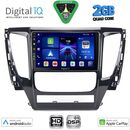 DIGITAL IQ BXC 3447A_CPAA (9inc) MULTIMEDIA TABLET for MITSUBISHI PAJERO mod. 2013-2020