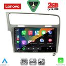 LENOVO LVF 5747SL_CPA (10inc) MULTIMEDIA TABLET for VW GOLF 7 mod. 2013-2020 (SILVER)