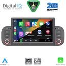 DIGITAL IQ BLD 222_CPA (7" DECK) MULTIMEDIA SYSTEM for FIAT PANDA mod. 2012-2024