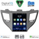 DIGITAL IQ BXF 7997_CPAA TESLA STYLE for HYUNDAI TUCSON mod. 2015-2019