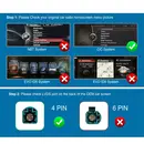 DIGITAL IQ BM 006W CPAA (WIRELESS CARPLAY / ANDROID AUTO BOX for BMW - MINI (CIC system) with 2 cameras FRONT - REAR)