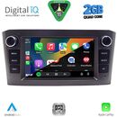 DIGITAL IQ BLD 225BL_CPA (7" DECK) MULTIMEDIA OEM for TOYOTA AVENSIS (T25) mod. 2003-2009 (BLACK)