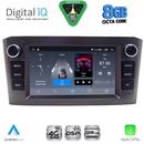 DIGITAL IQ BLM 725BL_CPA (7" DECK) MULTIMEDIA OEM for TOYOTA AVENSIS (T25) mod. 2003-2009 (BLACK)