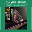 DIGITAL IQ AMBIENT TS 3920 TESLA MODEL 3 mod. 2021-2023 (Ambient Light 4D Rotating Tweeters)