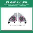 DIGITAL IQ AMBIENT TS 3922 TESLA MODEL Y mod. 2021-2024 (Ambient Light 4D Rotating Tweeters)