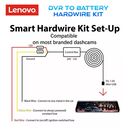 LENOVO JY01 (DASH CAM to BATTERY SMART BOX with micro usb for V7 AHD – V7 PLUS for 24H recording)