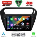 LENOVO SSQ 9511BL_CPA (9inc) MULTIMEDIA TABLET for CITROEN ELYSEE – PEUGEOT 301 mod. 2013-2023 (BLACK)