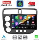 LENOVO LTG 7187_CPA (9inc) MULTIMEDIA TABLET for HONDA CIVIC 4D mod. 2001-2006