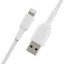 Lightning to USB-A Cable_Braided, 3M, White