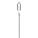 USB-A to USB-C Cable_Braided, 3M, White