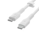 BOOST CHARGE™  USB-C to USB-C 2.0_silicone, 3M, White