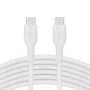 BOOST CHARGE™  USB-C to USB-C 2.0_silicone, 3M, White
