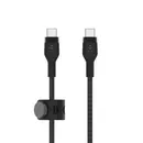 BOOST CHARGE™  USB-C to USB-C 2.0_Braided silicone, 1M, Black &amp; White, 2pack