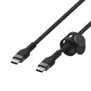 BOOST CHARGE™  USB-C to USB-C 2.0_Braided silicone, 1M, Black &amp; White, 2pack