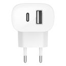 32W PD Dual Standalone Home Charger (20W USB-C &amp; 12W USB-A)